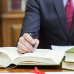 Lawyer working